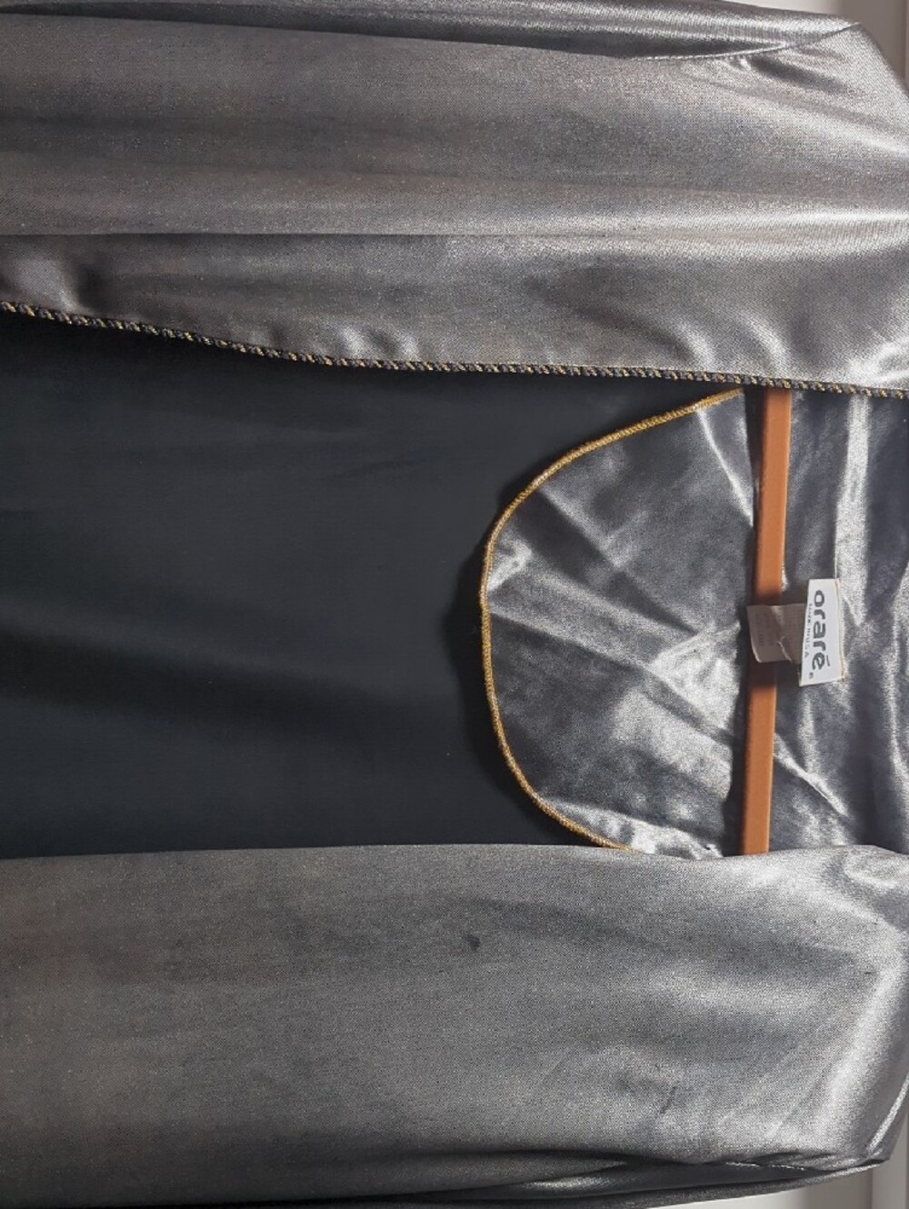 Metallic Silver Open-Front Jacket - Picture 3 of 4